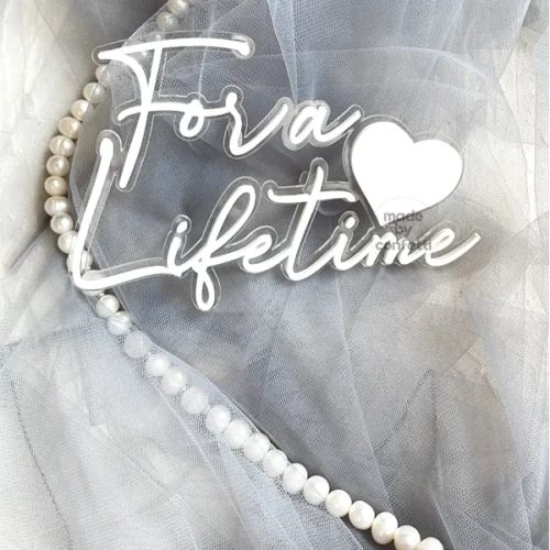 Wedding cake badge | Cake Props