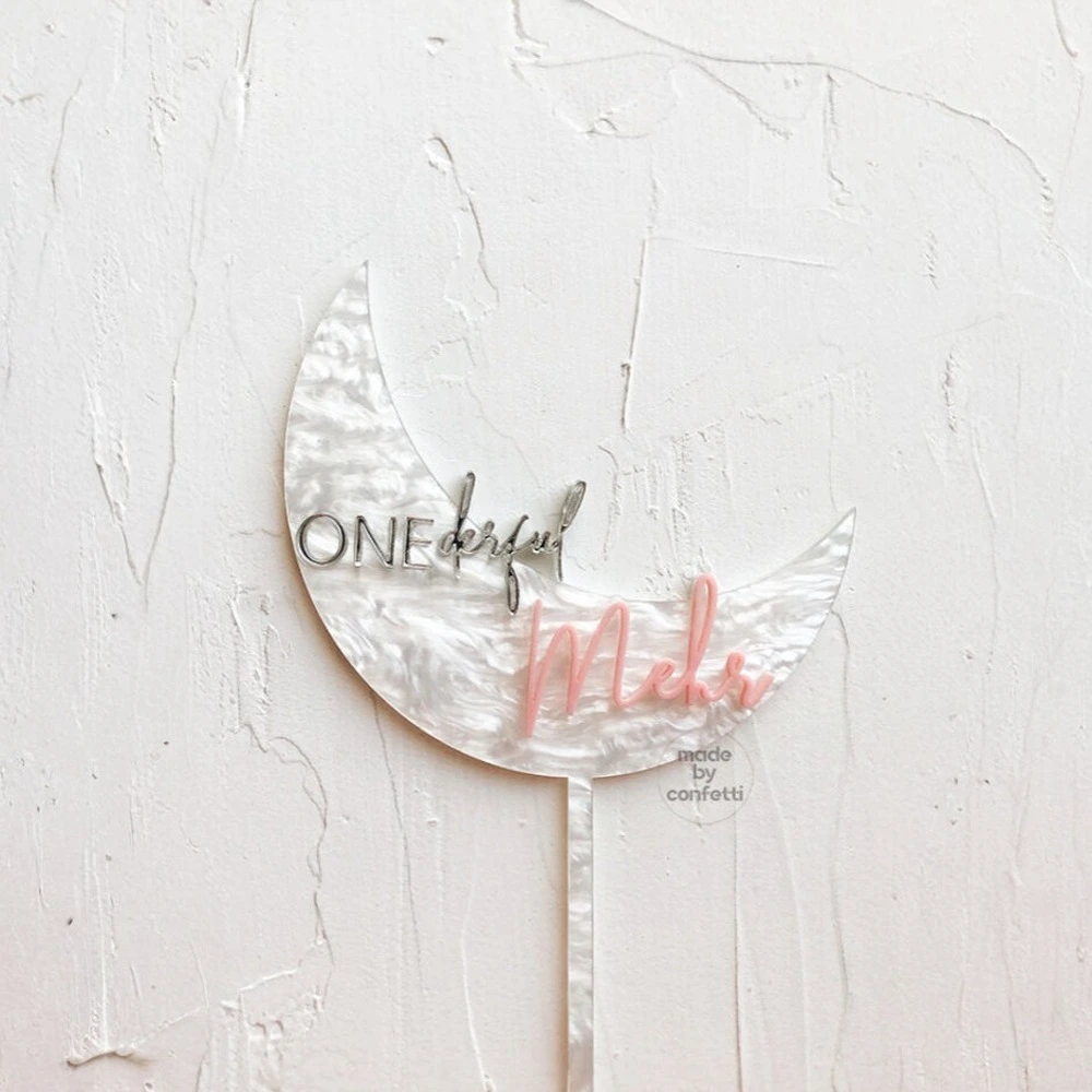 Over the moon cake topper | Birthday