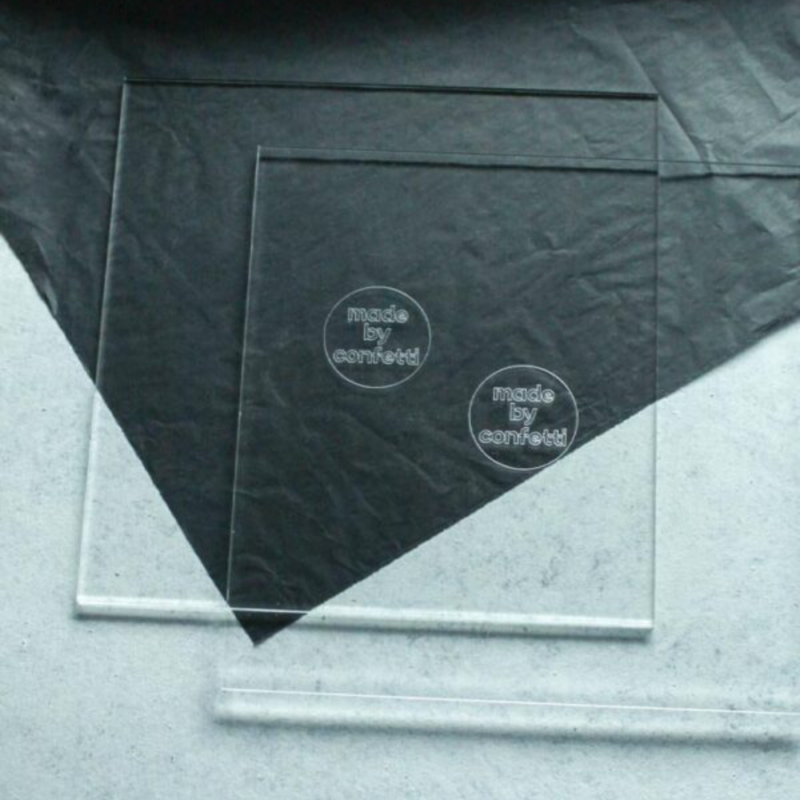 Square Ganache Plate