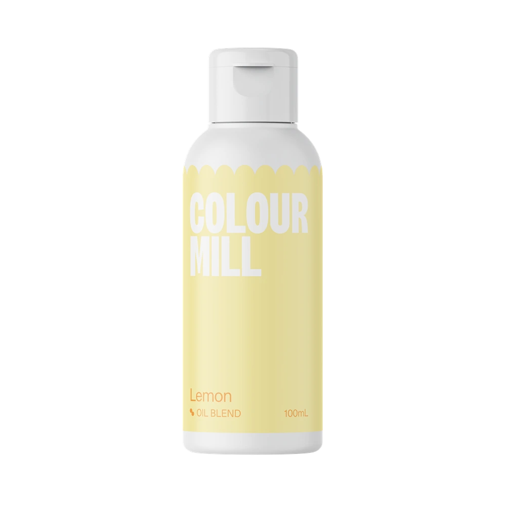Colour Mill Oil Based Food Colouring – Lemon - 100ml