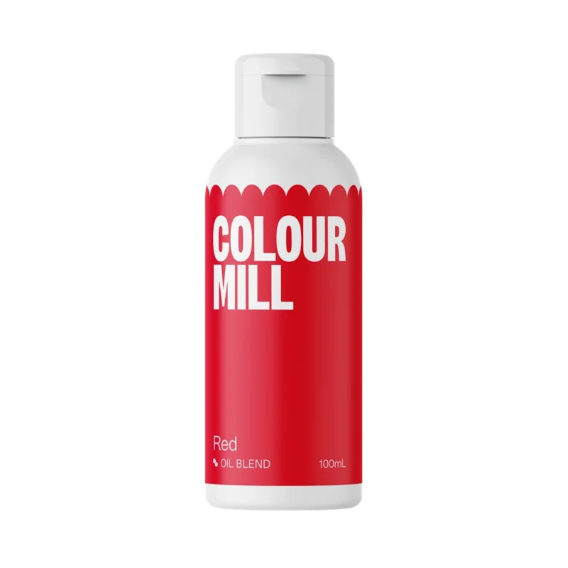 Colour Mill Oil Based Food Colouring – Red - 100ml