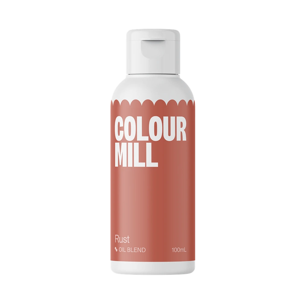 Colour Mill Oil Based Food Colouring – Rust - 100ml