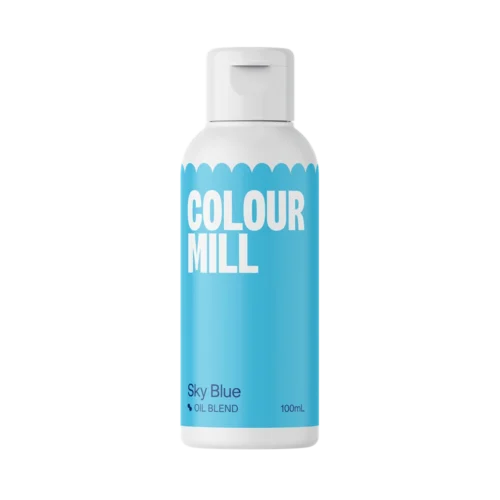 Colour Mill Oil Based Food Colouring – Sky Blue - 100ml