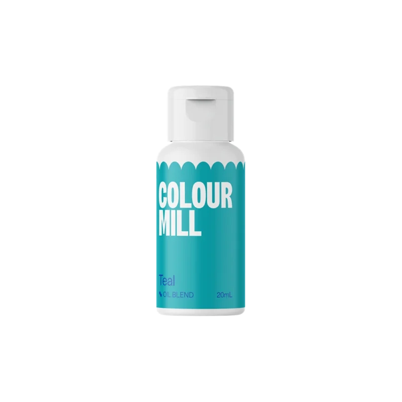 Colour Mill Oil Based Food Colouring – Teal - 20ml