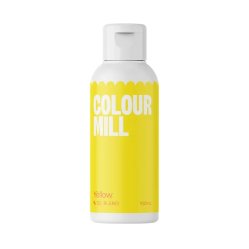 Colour Mill Oil Based Food Colouring – Yellow - 100ml