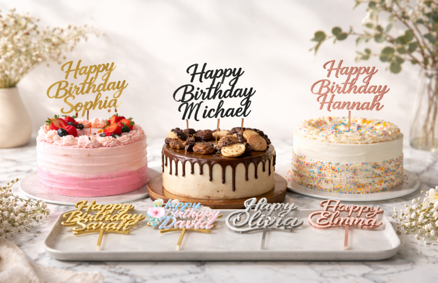 happy birthday topper