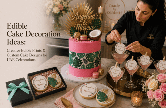 Edible Cake Decoration Ideas: Creative Edible Prints & Custom Cake Designs for UAE Celebrations