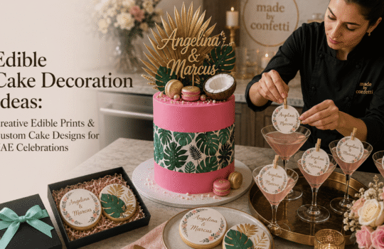 Edible Cake Decoration Ideas: Creative Edible Prints & Custom Cake Designs for UAE Celebrations