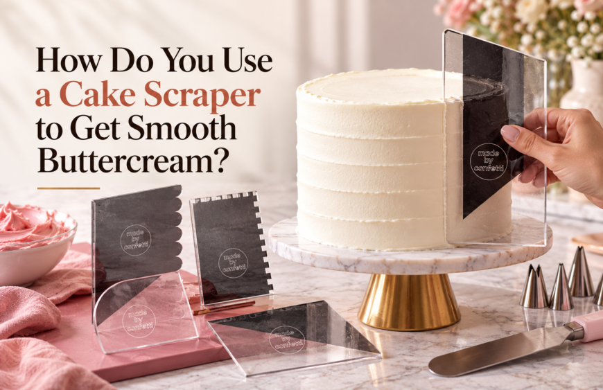 How Do You Use a Cake Scraper to Get Smooth Buttercream (1)